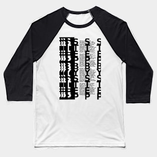 Step By Step Streetwear Baseball T-Shirt